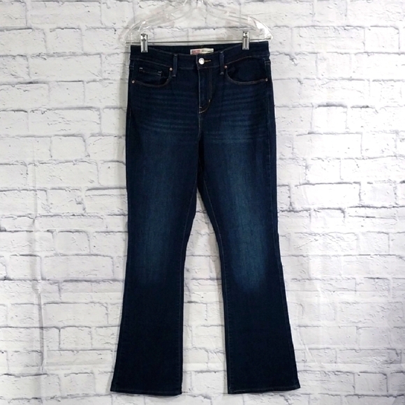 Levi's Jeans Signature Mid Rise Boot Cut Sz 8M - Picture 1 of 7